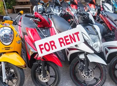 Motorcycles for rent Hua Hin